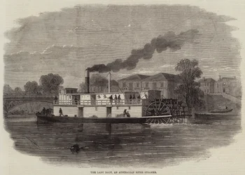 Die Lady Daly, ein australischer Flussdampfer